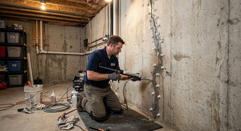 Basement Crack Repair in Homosassa, FL