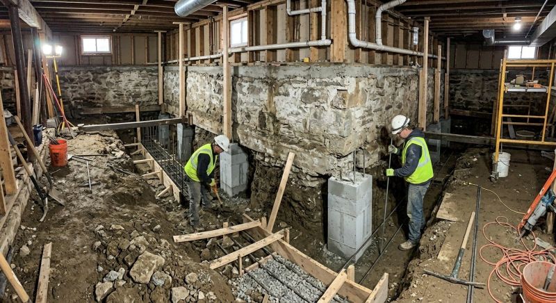 Basement Underpinning in Homosassa, FL