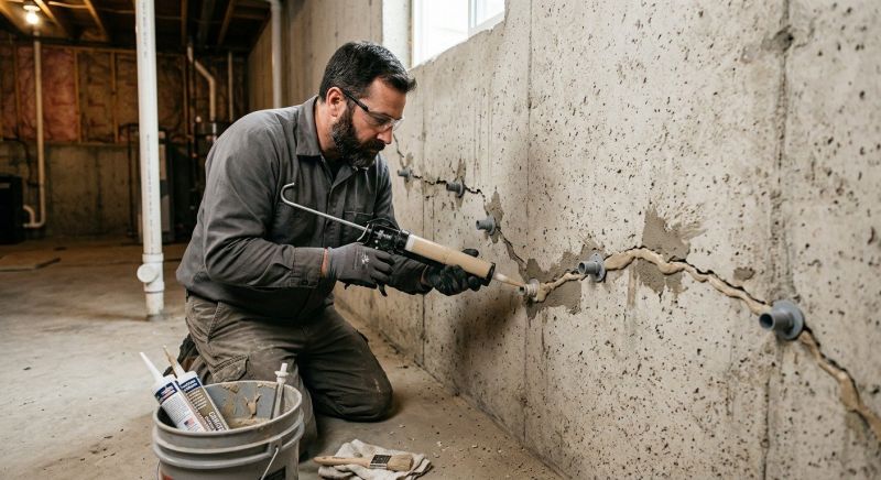 Cracked Foundation Repair in Hernando County, FL