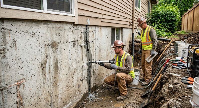 Cracked Foundation Repair in Lecanto, FL