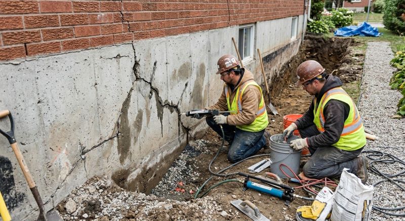 Cracked Foundation Repair in Webster, FL