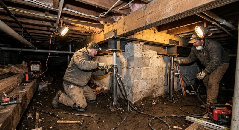 Crawlspace Foundation Repair in Citrus County, FL