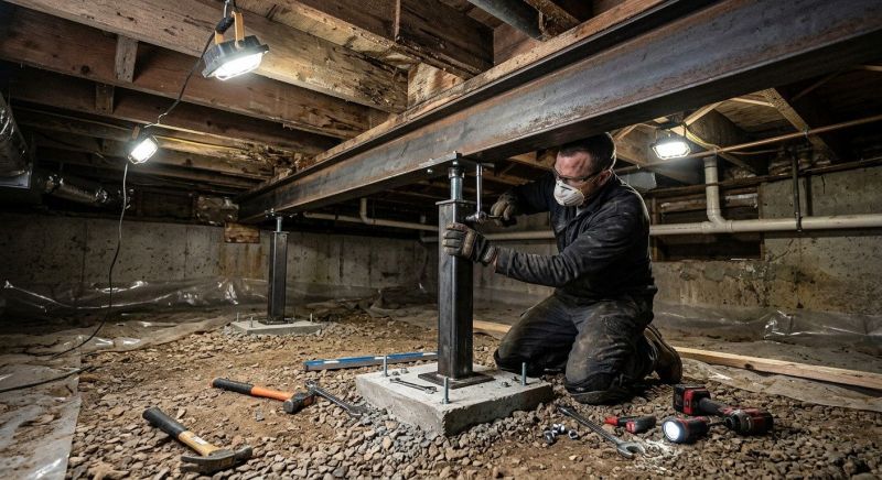 Crawlspace Structural Repair in Homosassa, FL