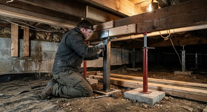 Crawlspace Structural Repair in Homosassa, FL