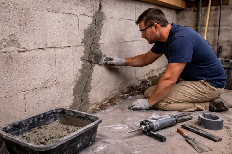 Foundation Crack Repair in Spring Hill, FL