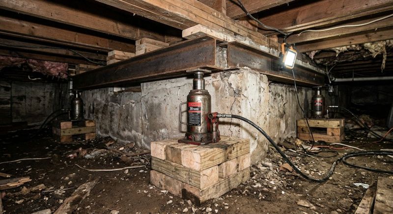 Foundation Jacking in Beverly Hills, FL
