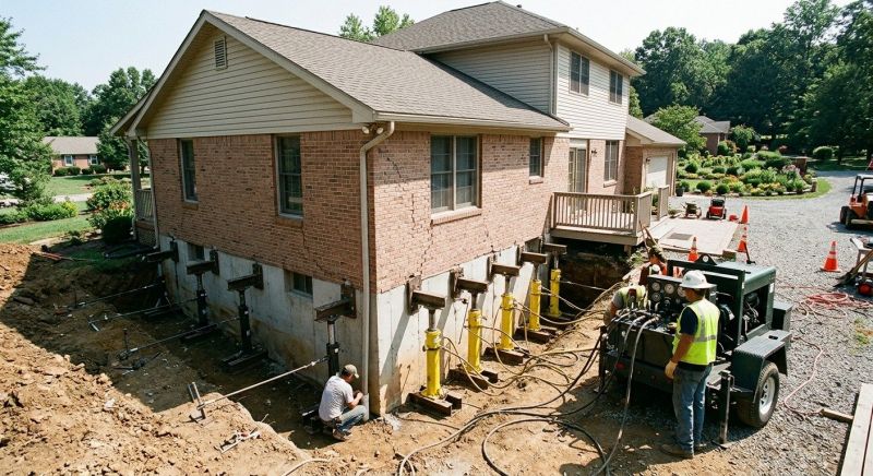 Foundation Jacking in Brooksville, FL
