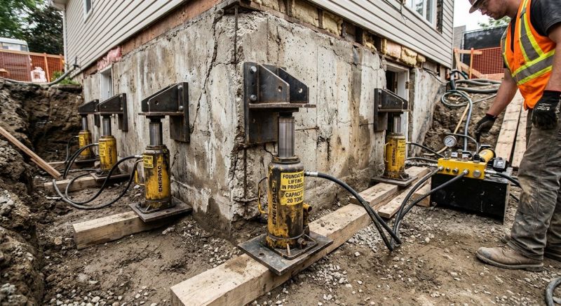 Foundation Jacking in Brooksville, FL