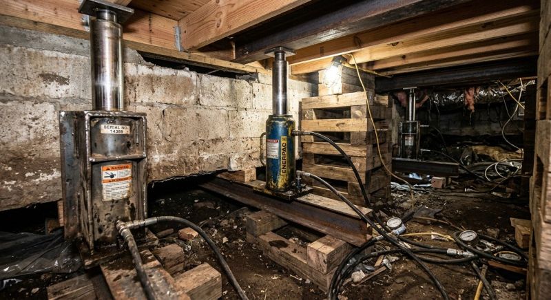 Foundation Jacking in Hernando County, FL