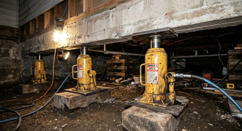 Foundation Jacking in Spring Hill, FL
