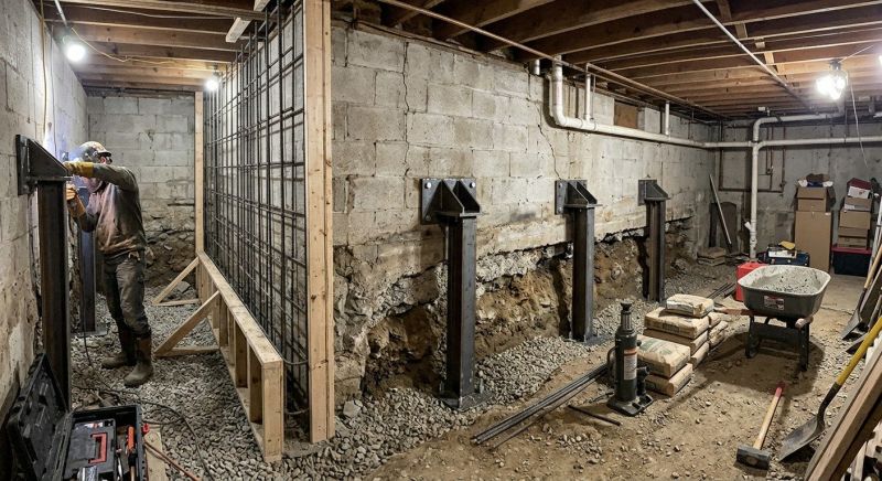 Foundation Stabilizing in Inverness, FL