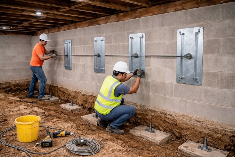 Foundation Stabilizing in Webster, FL