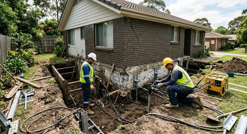 Foundation Stabilizing in Webster, FL