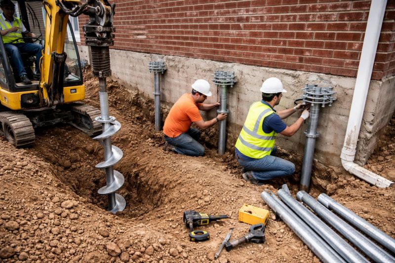 Helical Piers Installation in Homosassa, FL