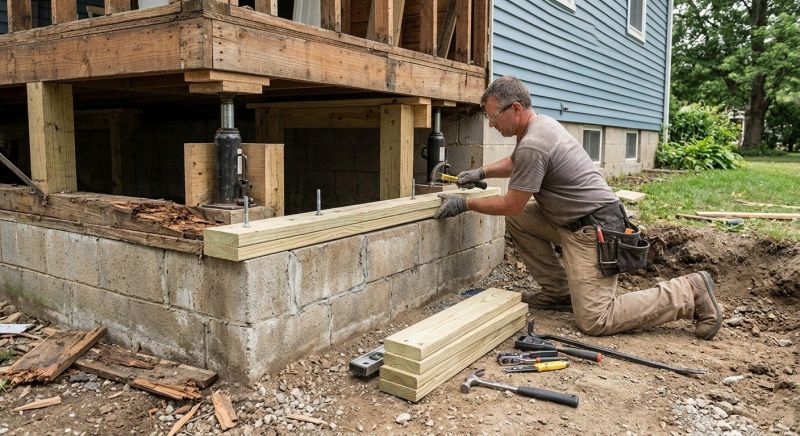 House Foundation Repair in Hernando, FL