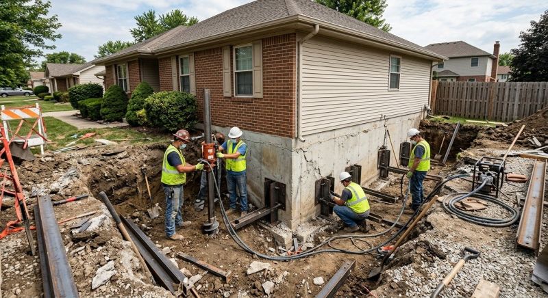 House Foundation Repair in Lecanto, FL