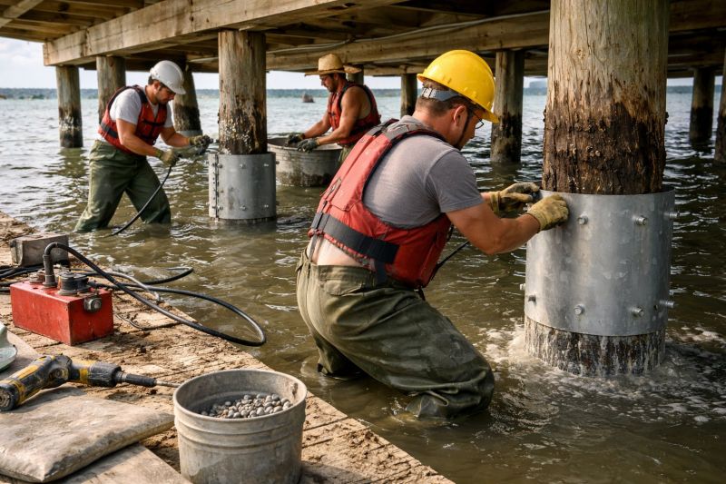 Piling Repair in Homosassa, FL