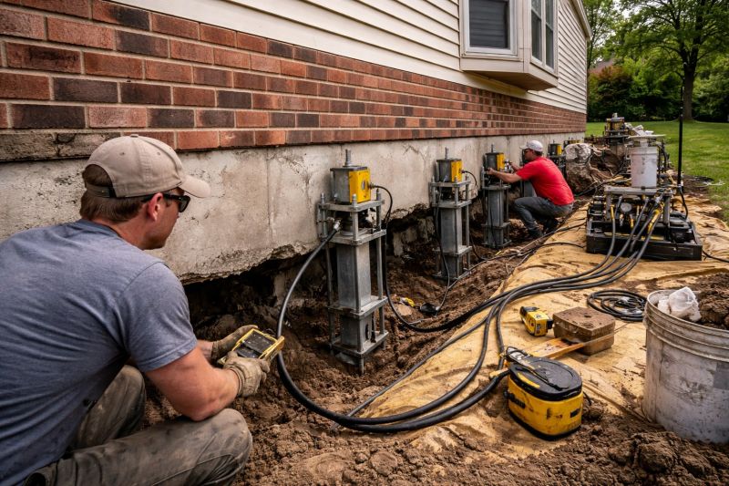 Settling Foundation Service in Dunnellon, FL