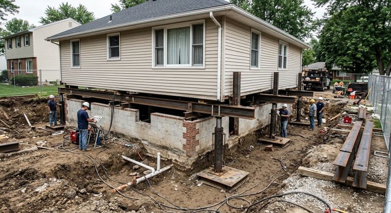 Sinking Foundation Lifting in Homosassa, FL