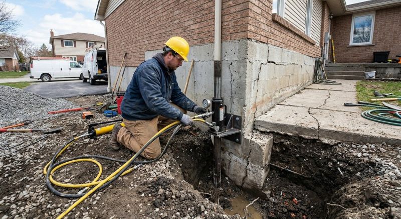 Sinking Foundation Repair in Hernando, FL