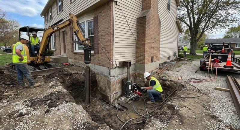 Sinking Foundation Repair in Inverness, FL