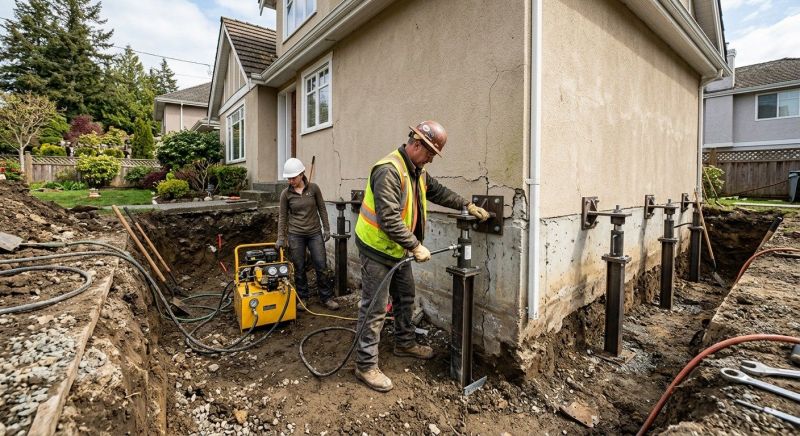 Sinking Foundation Repair in Spring Hill, FL