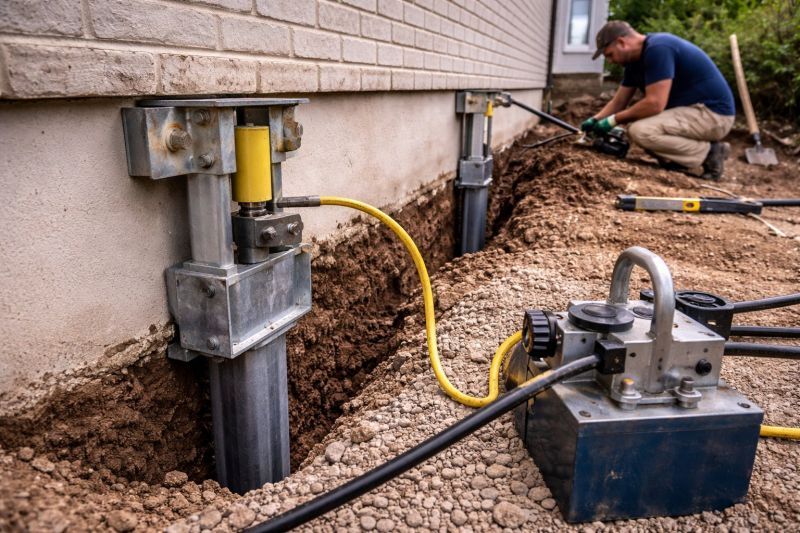 Sinking Foundation Repair in Webster, FL