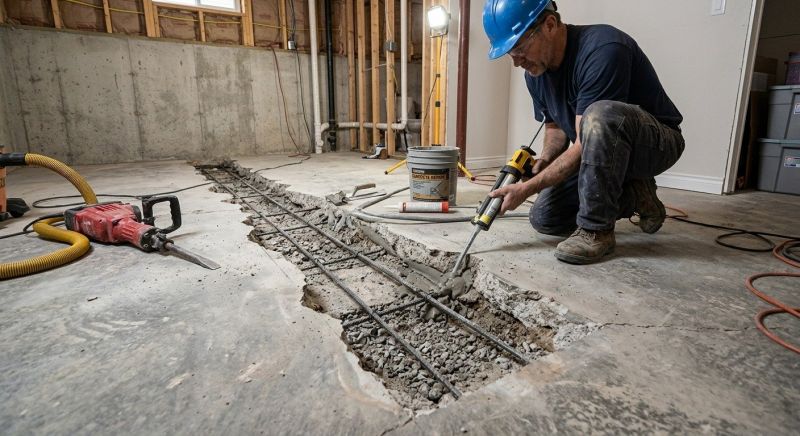 Slab Foundation Repair in Homosassa, FL