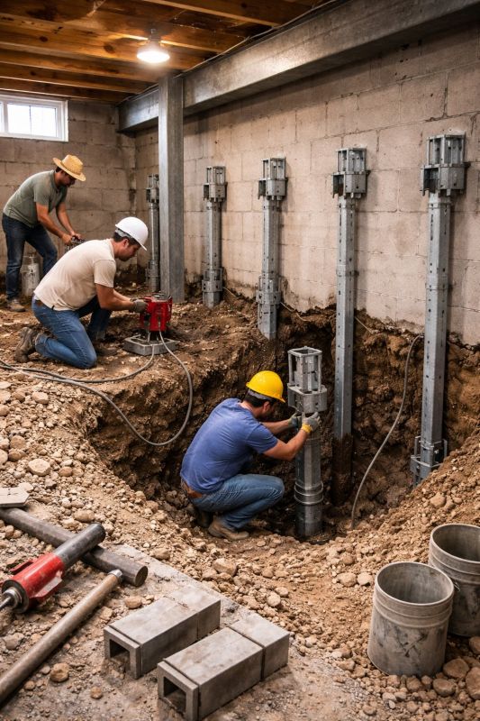 Structural Underpinning in Homosassa, FL
